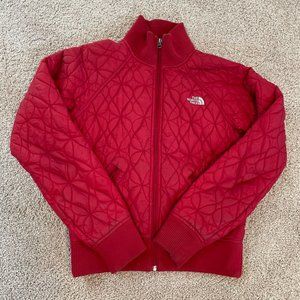 The North Face Quilted Jacket in Red